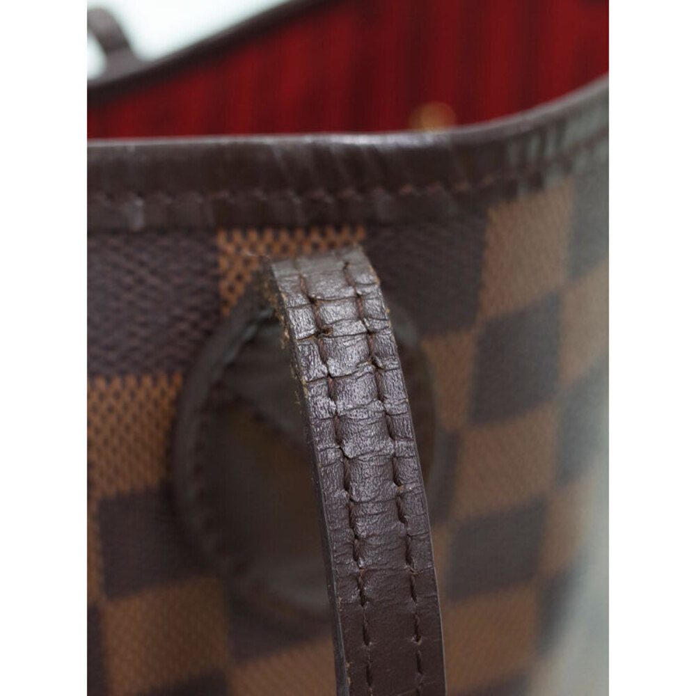 Louis Vuitton Damier Ebene Brown Neverfull Tote Bag - Picture 5 of 8